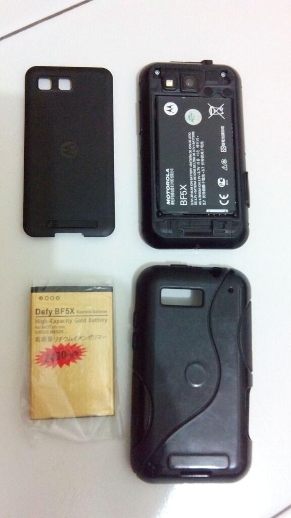 Jual Motorola Defy MB525 - RED Lens....