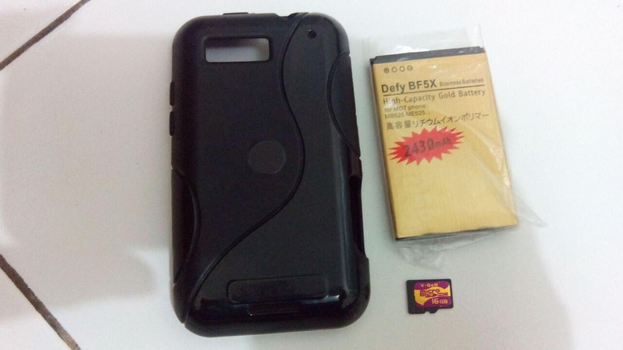Jual Motorola Defy MB525 - RED Lens....