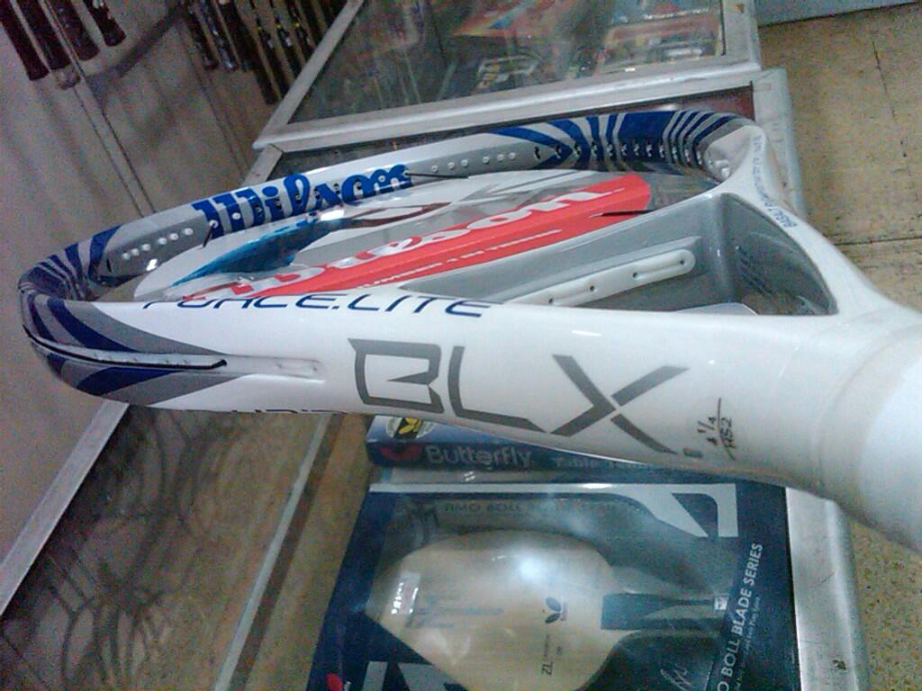Raket Tenis Wilson HYPER cArBoN HaMmEr sYzTeM 5.3 STRETCH oVeRsizE ORIGINAL