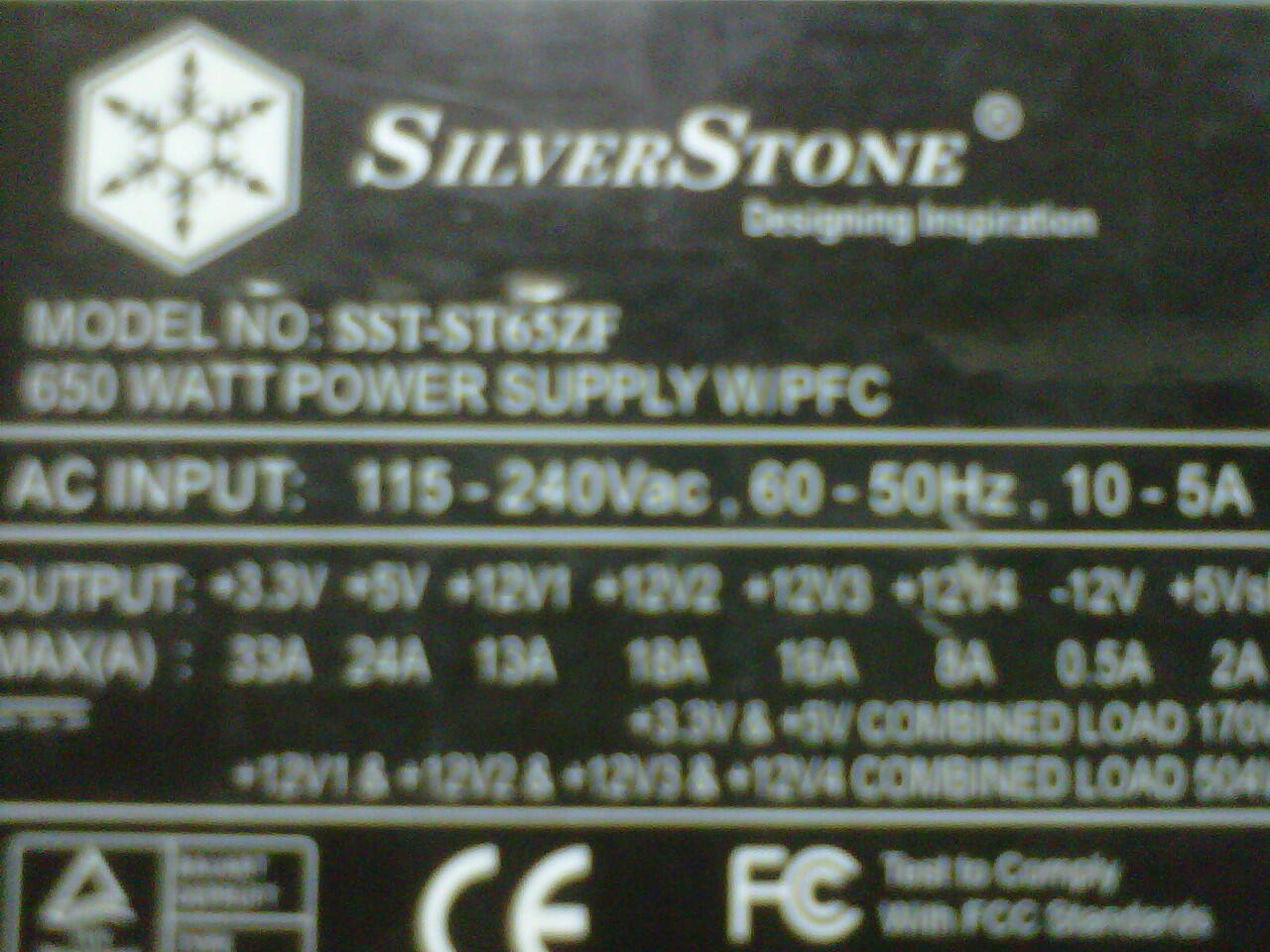SILVERSTONE 650WATT