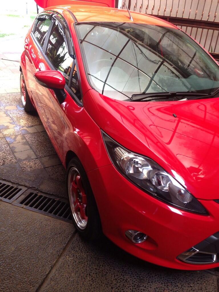 FORD FIESTA S 1.6 A/T 2011 RED (jual cepat)