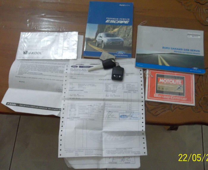 FORD ESCAPE LIMITEE 2009 GANTENG GAN