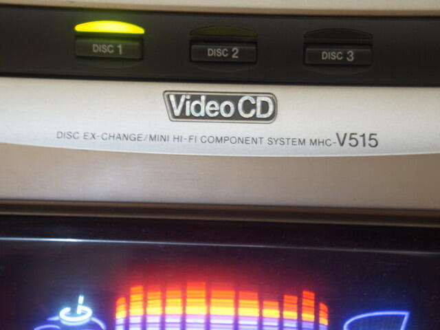 Tape Compo-Hifi SONY CD-VCD MHC V515