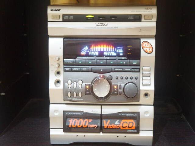 Tape Compo-Hifi SONY CD-VCD MHC V515