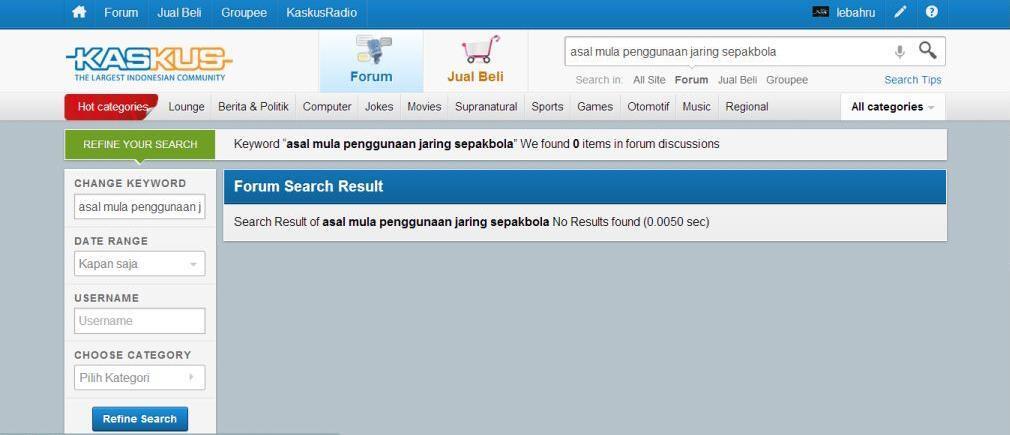 ASAL MULA GAWANG SEPAKBOLA