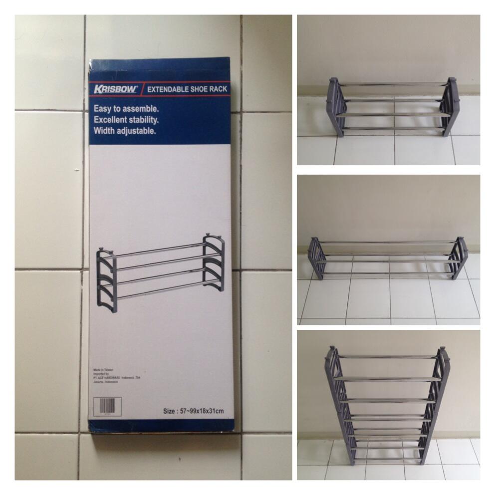 Terjual Rak Sepatu Krisbow Extendable Shoe Rack  KASKUS