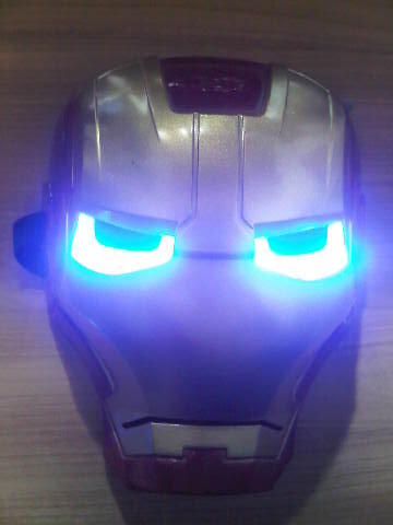 terjual topeng ironman ultraman power terjual topeng ironman ultraman power