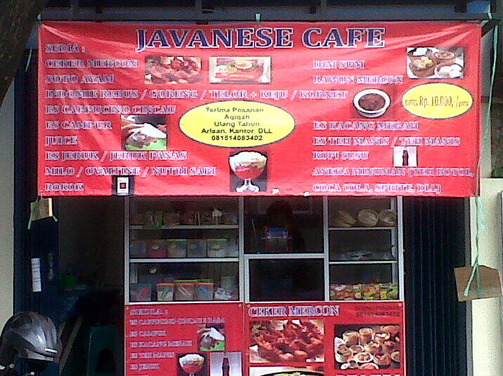 "JAVANESE CAFE" ( MAMPIR KESINI DONGG!!!)