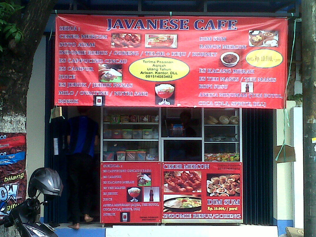 "JAVANESE CAFE" ( MAMPIR KESINI DONGG!!!)