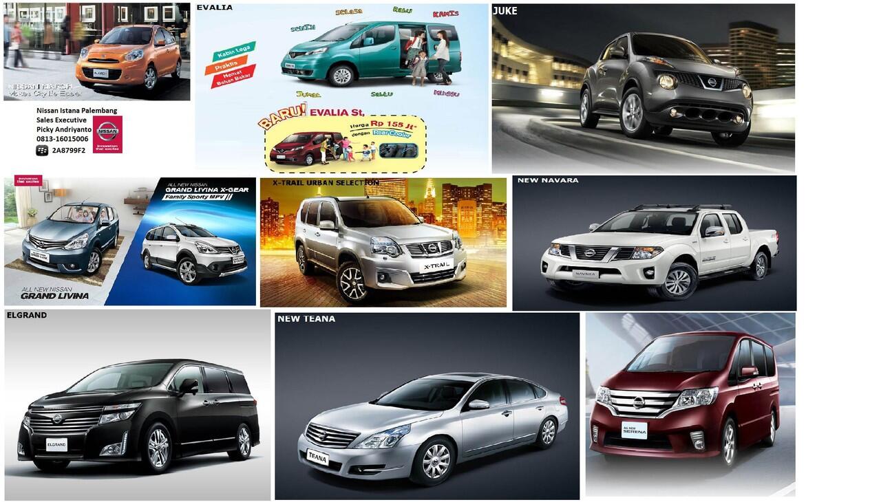 All New Nissan 2013 (Grand Livina, X-Trail, Juke, Evalia, March, Elgrand dll.)