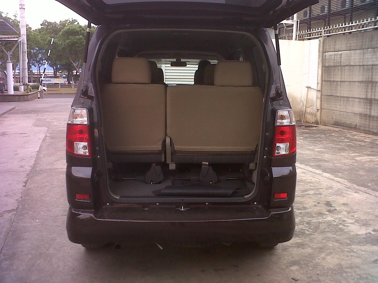 Suzuki APV Arena GX MT tahun 2009 merah maroon