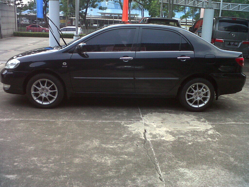 Toyota Altis G manual tahun 2006 hitam metalik