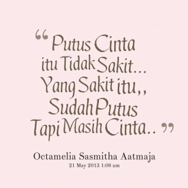 ISI HATI Cowok&Cewek saat PUTUS,benarkah?