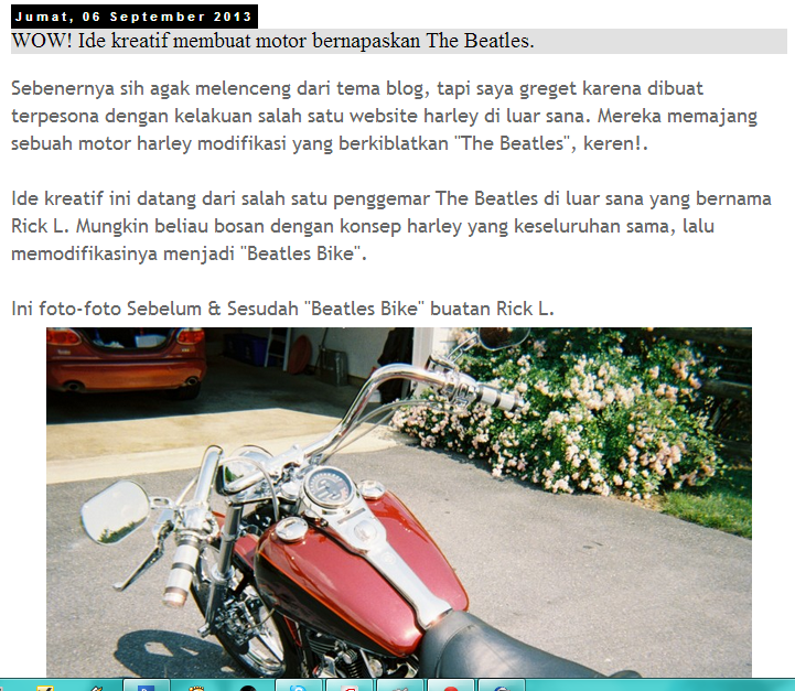 Blognya The Beatles Indonesia nih. &#91;Beatle Mania wajib masuk&#93;