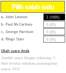 Blognya The Beatles Indonesia nih. &#91;Beatle Mania wajib masuk&#93;