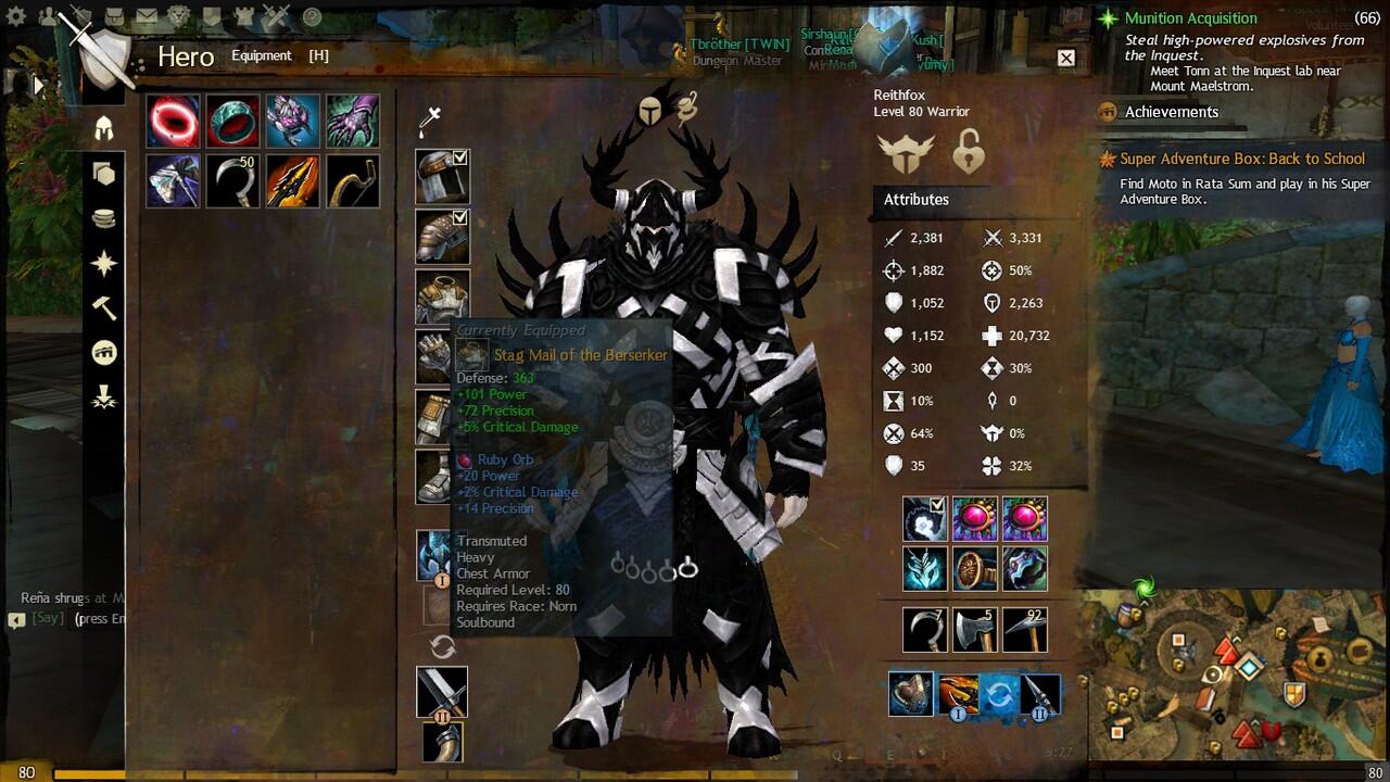 JUAL ID GUILD WARS 2 (GW2) BANDUNG!!