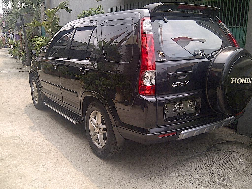 Honda CRV 2.4 black mulus