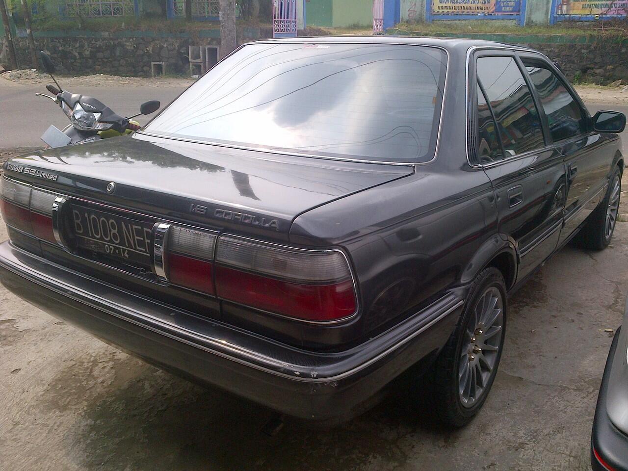 TOYOTA COROLLA TWINCAM SE LIMITED 1990 ABU-ABU…SIAP PAKAI