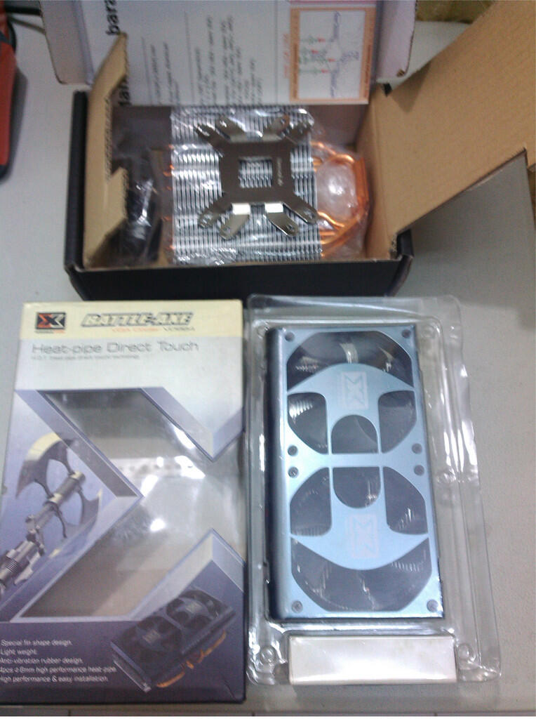 CPU Cooler BARAM 2010 dan BATTLE AXE Vga Cooler VD964