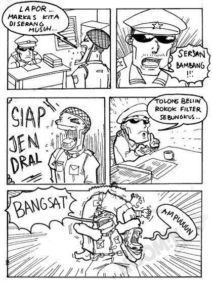 Kumpulan Komik Kocak , Jangan Ketawa Ya Gan