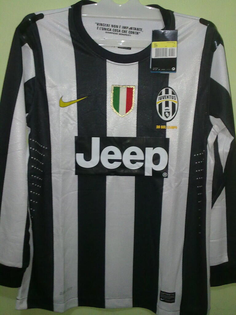 Jersey Grade Ori Juventus Home 2012/2013 #8 Marchisio Longsleeve Player Issue