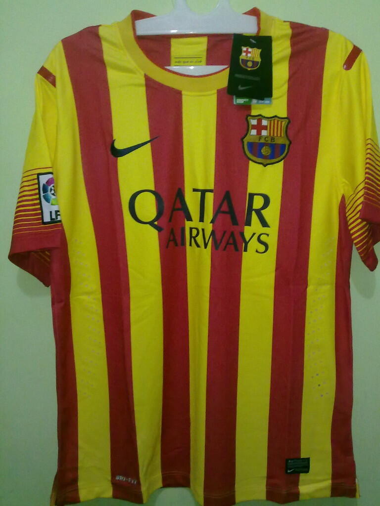 Jersey Grade Ori Barcelona Away 2013/2014