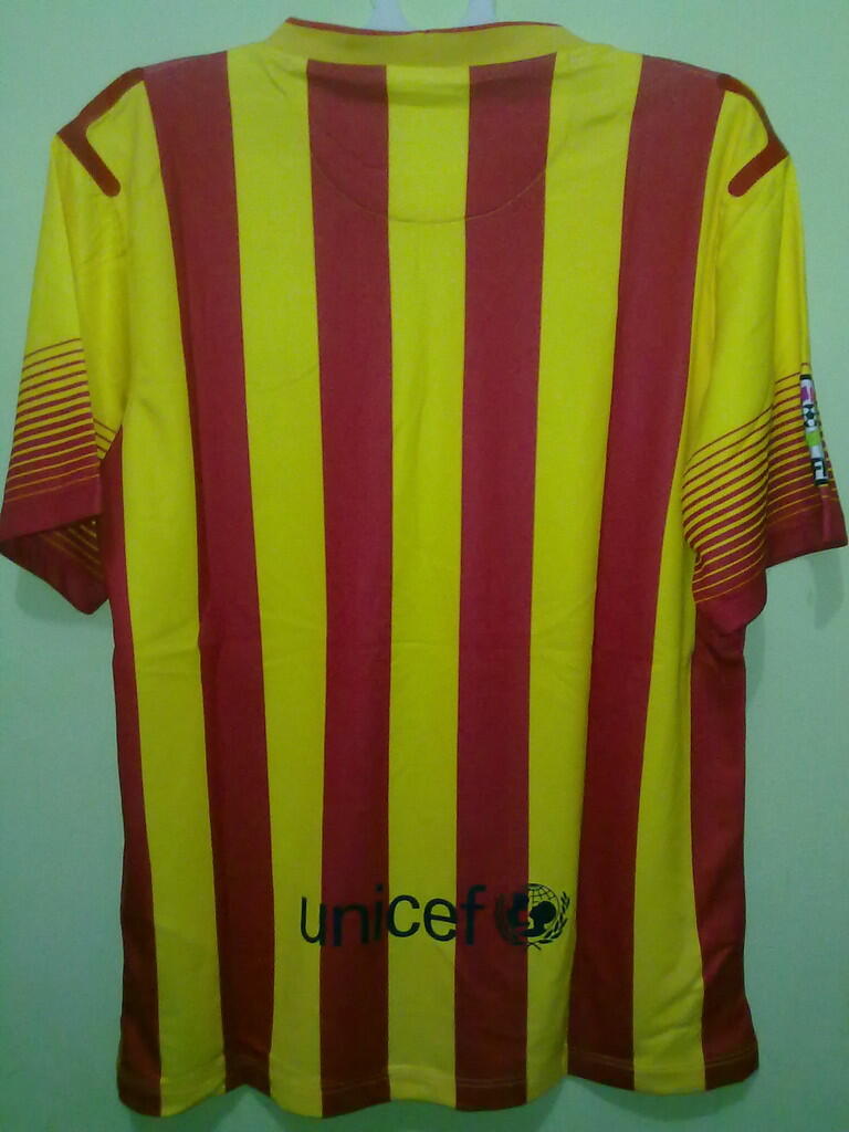 Jersey Grade Ori Barcelona Away 2013/2014