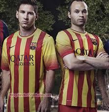 Jersey Grade Ori Barcelona Away 2013/2014