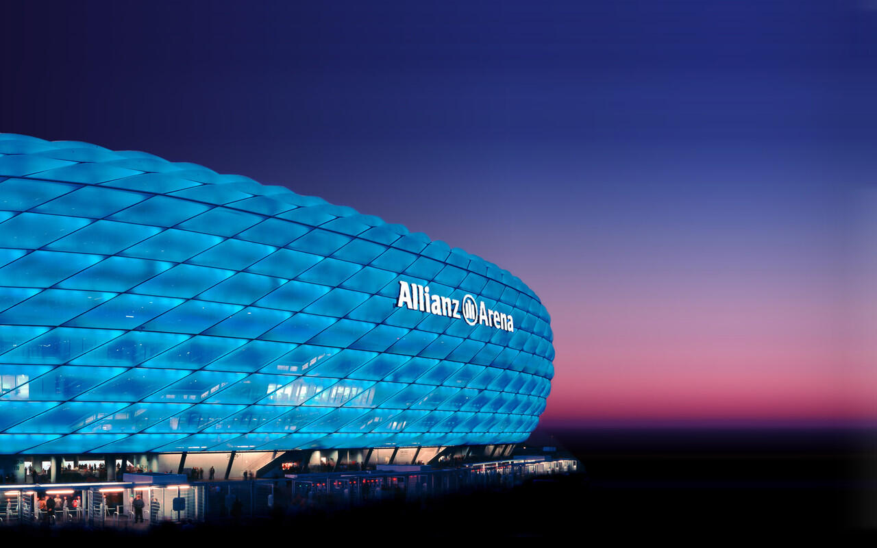 Pemandangan Keren Allianz Arena