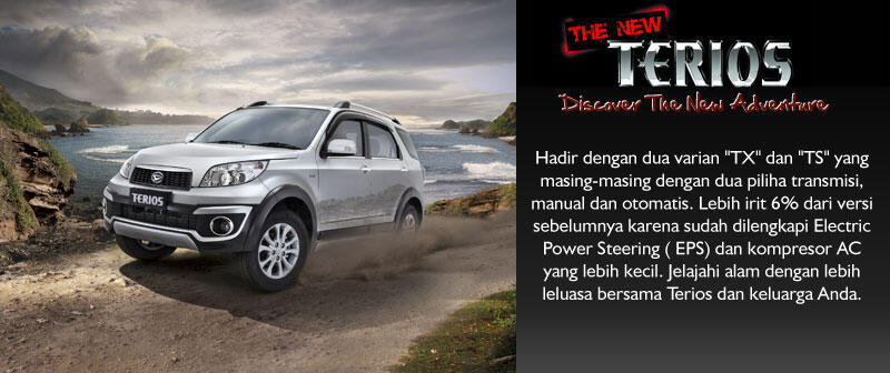 The new terios airbag >termurah se indonesia