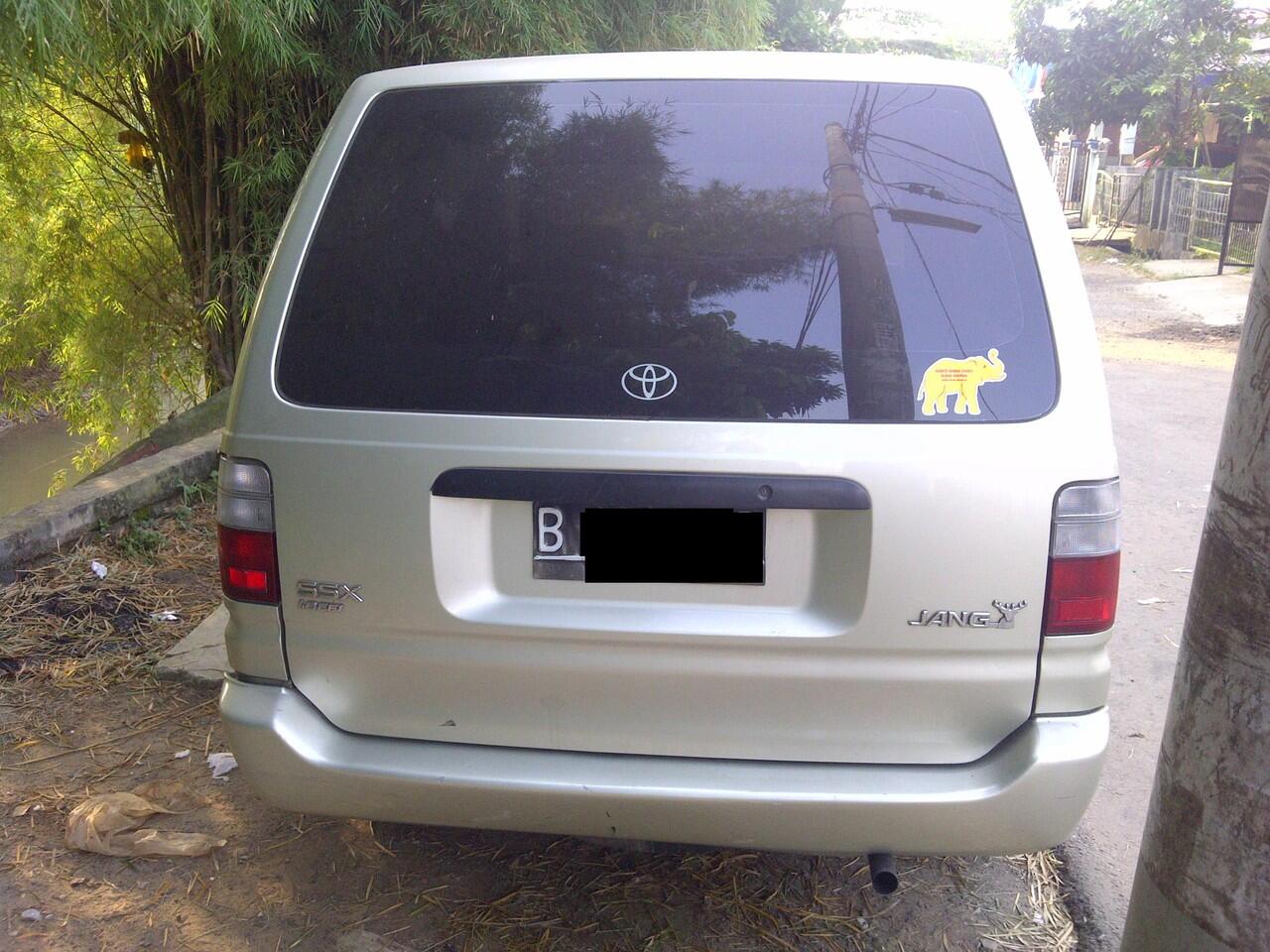Toyota Kijang Ssx - Up 1,8 Th 2000 Efi (full Option)