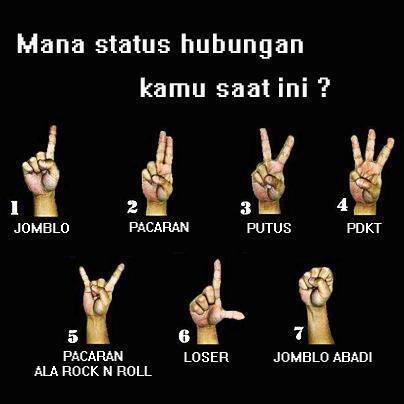 apa status hubungan agan sekarang?