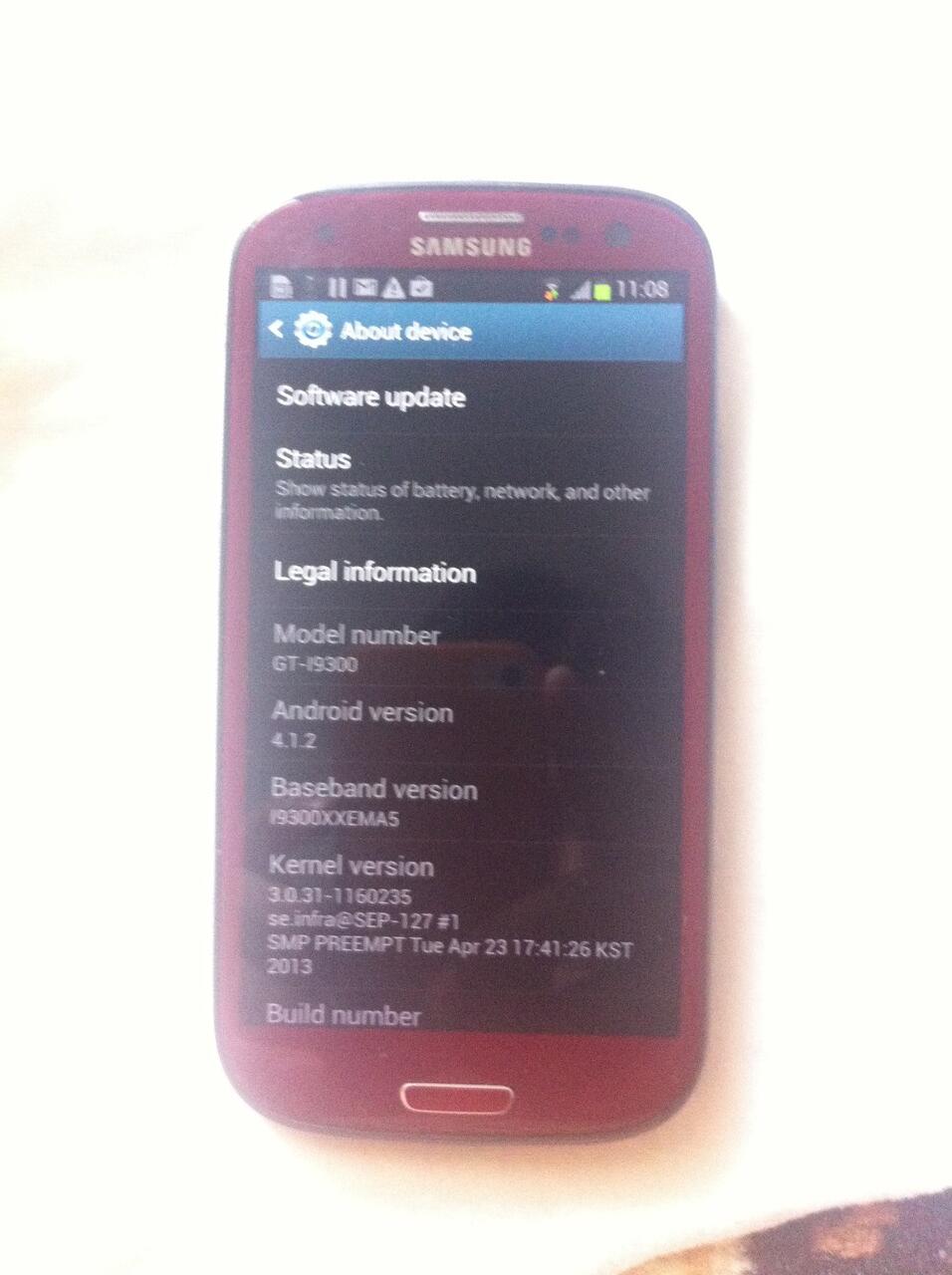 REPOST, WTS SAMSUNG GALAXY S3 RED BATANGANGAN 3,5 JT AJA