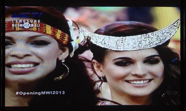 Opening Miss World 2013 Hargai Budaya Indonesia