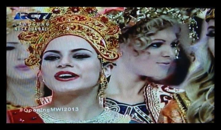 Opening Miss World 2013 Hargai Budaya Indonesia