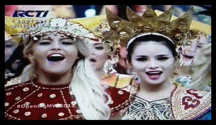 Opening Miss World 2013 Hargai Budaya Indonesia