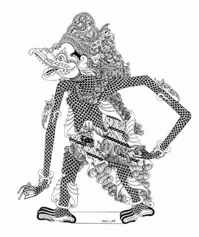 Daftar tokoh wayang kulit versi agan ini