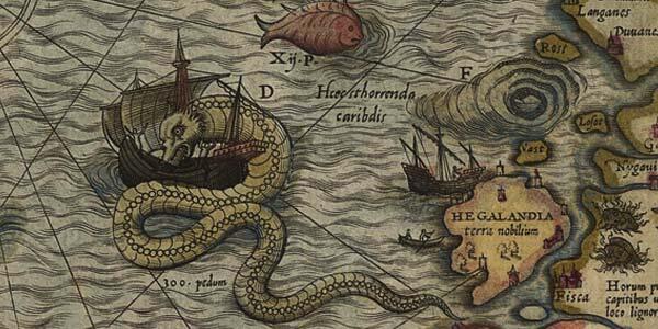 Monster Laut Abad Pertengahan Terkuak di Peta Kuno