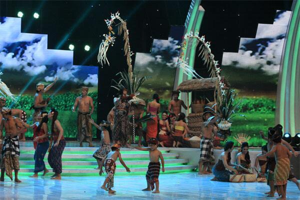 Miss Wolrd di Indonesia menampilkan keanekaragaman budaya Indonesia
