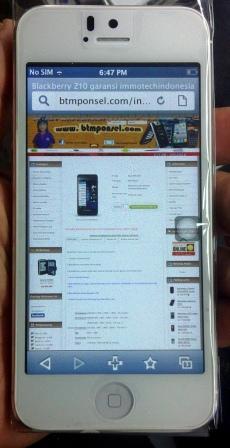 jual iphone 5 OS android (supercopy)