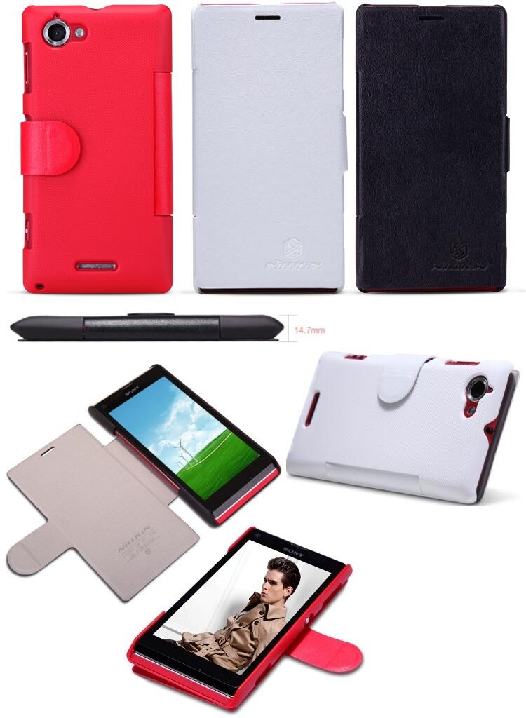 Hard Soft Leather Cover Case SONY XPERIA Z1,Z Ultra,C,ZL,ZR,Z,M,SP,T,J,L,V, Neo L