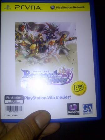 Ps Vita 3G Wifii + 8g Memory, 3 Game pembelian Juli 2013
