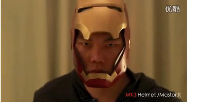 Gan ada yang Buat Helm Ironman Beneran