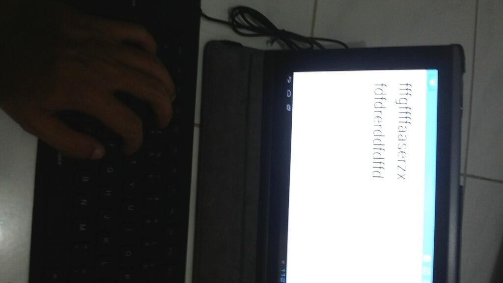 Keyboard Portable Samsung Galaxy Note 10.1 Acer A501-500 iPad Ainol Hero Xperia Tab Z