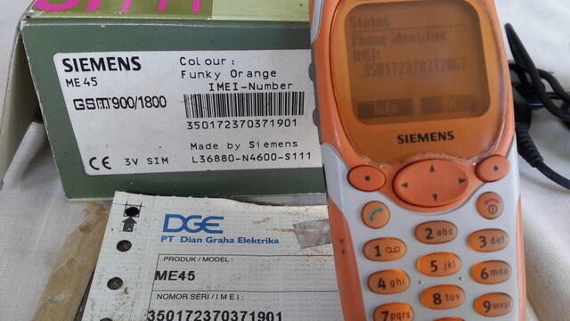 Siemens ME 45 orange Jember