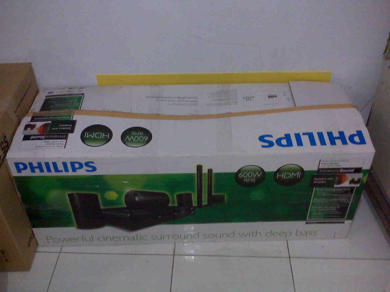 Speaker Sateliet copotan dari Home theater Philips HTS3530