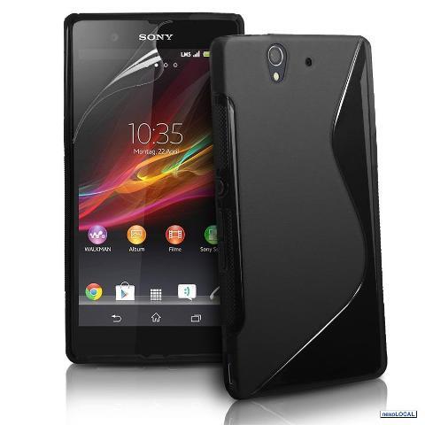 SONY XPERIA Z vs XPERIA L SOFT JACKET /TPU CASE BARU MURAH BANDUNG