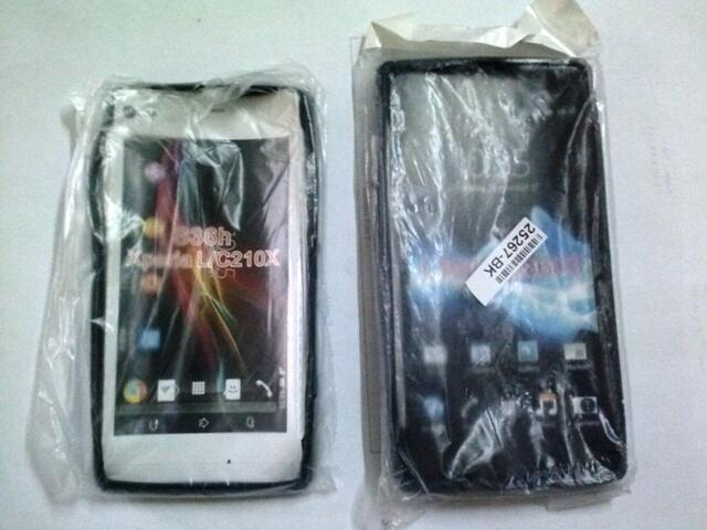 SONY XPERIA Z vs XPERIA L SOFT JACKET /TPU CASE BARU MURAH BANDUNG