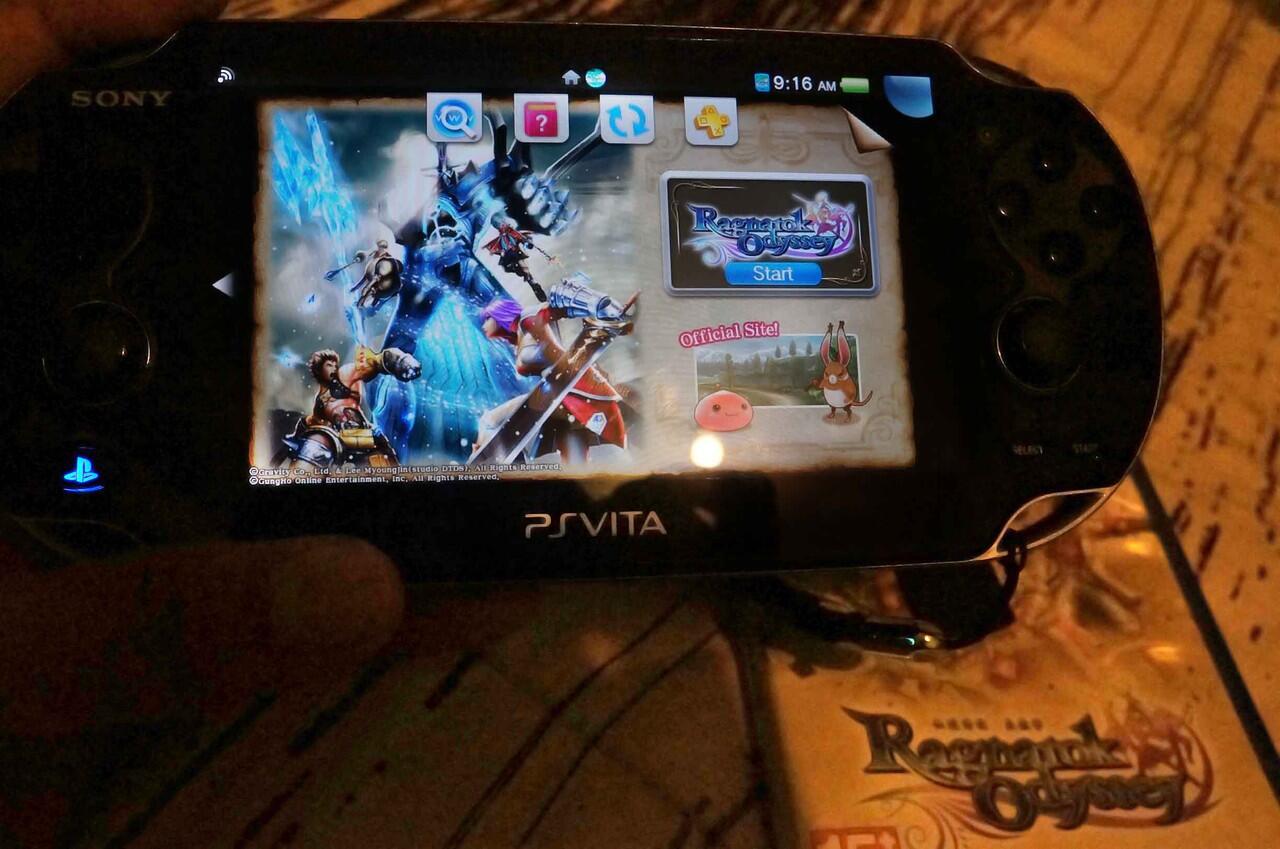 jual game RAGNAROK ODDYSEY REG 3 ps vita