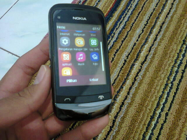 Nokia C2-03 Dual sim fullset orii jogja/yogya